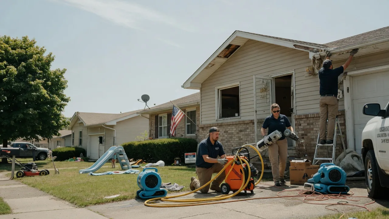 Water Damage Restoration in South Vienna, OH near me